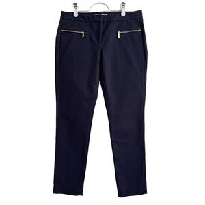 Michael Kors Ankle Pants Gold Coloured Zippers